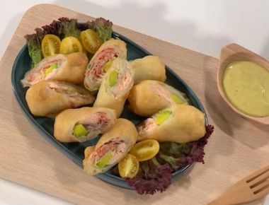 Cá hồi cuộn bơ béo mềm, thơm ngon đến lạ