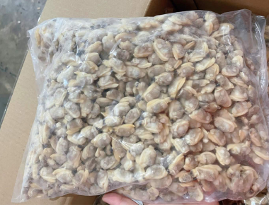 Món ăn từ thịt nghêu đông lạnh